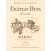 Chateau Dupa Medoc 2010 Front Label