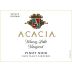 Acacia Lake Vineyard Pinot Noir 2009 Front Label