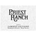 Priest Ranch Cabernet Sauvignon 2012 Front Label