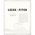 Leese-Fitch Merlot 2012 Front Label