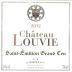 Chateau Louvie 2012 Front Label