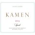 Kamen Estate Syrah 2013 Front Label
