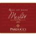 Parducci Small Lot Blend Merlot 2012 Front Label