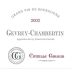Camille Giroud Gevery Chambertin 2002 Front Label
