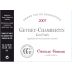 Camille Giroud Gevrey Chambertin Les Crais 2007 Front Label