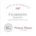 Camille Giroud Chambertin Grand Cru 2007 Front Label