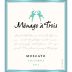 Menage a Trois Moscato 2012 Front Label