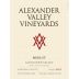 Alexander Valley Vineyards Merlot 2011 Front Label