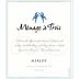 Menage a Trois Merlot 2012 Front Label