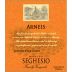 Seghesio Arneis 2012 Front Label