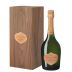 Laurent-Perrier Alexandra Rose with Wooden Gift Box 2004 Front Bottle Shot