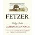 Fetzer Valley Oaks Cabernet Sauvignon 2012 Front Label