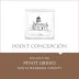Point Concepcion Celestina Pinot Grigio 2013 Front Label