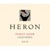 Heron Mendocino Pinot Noir 2012 Front Label
