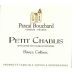 Pascal Bouchard Blancs Cailloux Petit Chablis 2012 Front Label