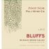 Pali Wine Co Bluffs Pinot Noir 2012 Front Label