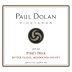 Paul Dolan Vineyards Organic Pinot Noir 2012 Front Label