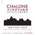 Chalone Estate Pinot Noir 2010 Front Label