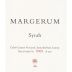 Margerum Colson Canyon Vineyard Syrah 2010 Front Label