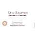 Ken Brown Rita's Crown Vineyard Chardonnay 2014 Front Label