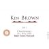 Ken Brown Rita's Crown Vineyard Chardonnay 2011 Front Label