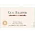 Ken Brown Rancho La Vina Vineyard Pinot Noir 2009 Front Label