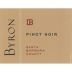 Byron Santa Barbara County Pinot Noir 2013 Front Label