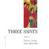 Three Saints Pinot Noir 2010 Front Label