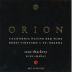 Sean Thackrey Orion Red Blend 2012 Front Label