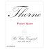 Thorne Rio Vista Vineyard Pinot Noir 2010 Front Label