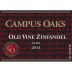 Gnekow Family Winery Campus Oaks Old Vine Zinfandel 2011 Front Label