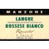 Manzone Langhe Bianco Rossese 2013 Front Label