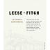 Leese-Fitch Zinfandel 2010 Front Label