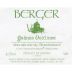 Berger Gruner Veltliner (1 Liter) 2013 Front Label