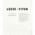 Leese-Fitch Zinfandel 2011 Front Label