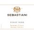 Sebastiani Sonoma Coast Pinot Noir 2013 Front Label