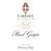 Carrara Pinot Grigio 2013 Front Label