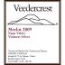 Veedercrest Vintners Select Merlot 2009 Front Label