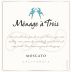 Menage a Trois Moscato 2013 Front Label