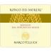 Marco Felluga Ronco dei Moreri Refosco dal Peduncolo Rosso 2011 Front Label