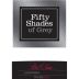 Fifty Shades of Grey Red Satin 2013 Front Label