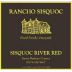 Rancho Sisquoc River Red Blend 2013 Front Label