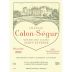 Chateau Calon-Segur (1.5 Liter Magnum) 2000 Front Label