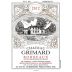 Chateau Grimard 2012 Front Label
