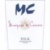 Marques de Caceres MC 2010 Front Label