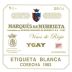 Marques de Murrieta Ygay Etiqueta Blanca 1982 Front Label