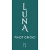 Luna Vineyards Pinot Grigio 2013 Front Label