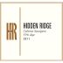 Hidden Ridge 55% Slope Cabernet Sauvignon 2011 Front Label