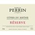 Famille Perrin Reserve Cotes du Rhone Rouge 2013 Front Label