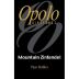 Opolo Mountain Zinfandel 2013 Front Label